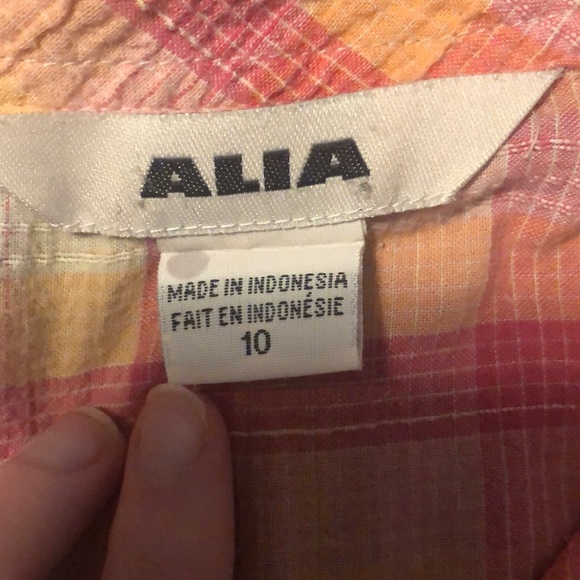 Alia boutique 2015 edition Flannel long sleeve shirt - Picture 2 of 2